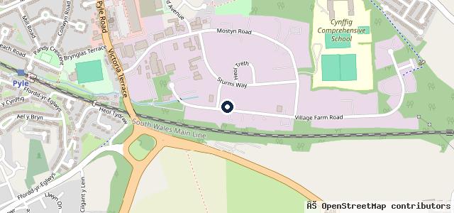 Map showing the location of P M A Enterprise