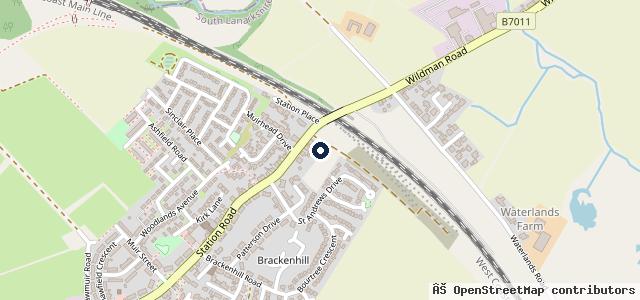 Map showing the location of Quick Fix