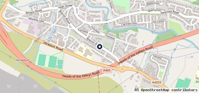 Map showing the location of R J Harris Motor Engineers