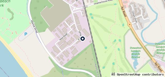 Map showing the location of R M G Automotive