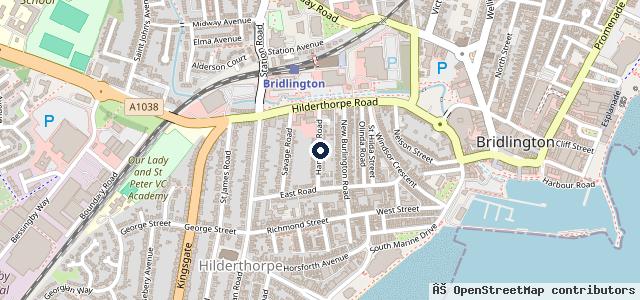 Map showing the location of Richardson Motor Group Bridlington