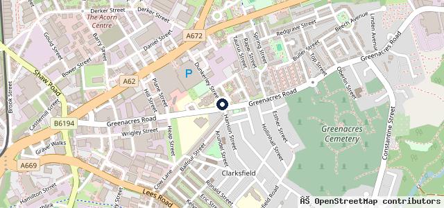 Map showing the location of S & P Lomas Ltd