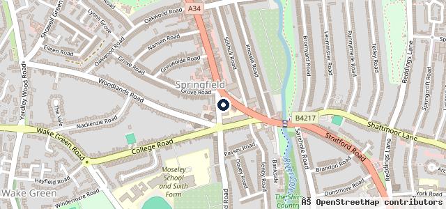 Map showing the location of Saj Autos