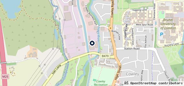 Map showing the location of Seaspray Motors