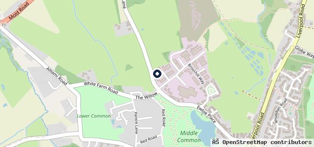 Map showing the location of Arrowcroft Autocare