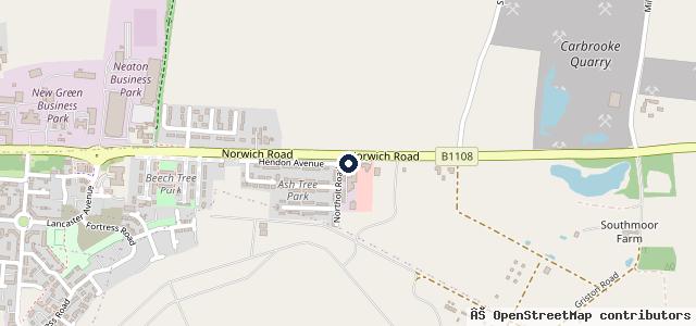 Map showing the location of Shire Autos