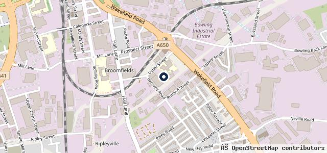 Map showing the location of Swift Autocare Recoveries