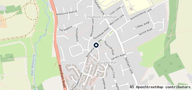 Map showing the location of The Chalfonts Motor Company Est. 1963
