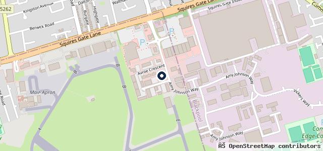 Map showing the location of Citroën Chorley Group Blackpool