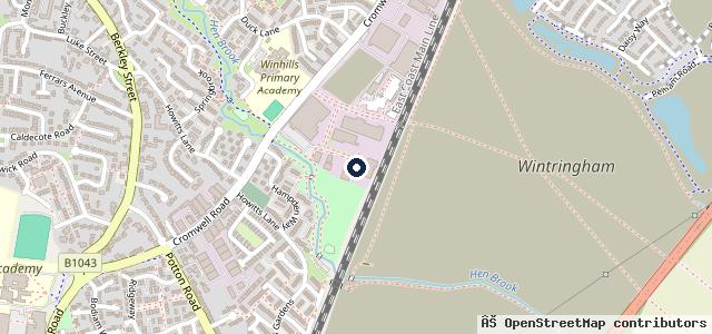 Map showing the location of Vanquish Auto Solutions
