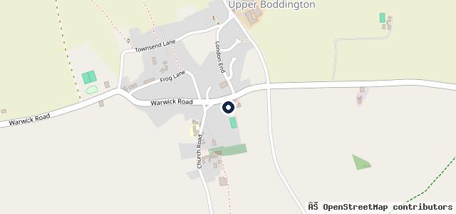 Map showing the location of The Village Garage