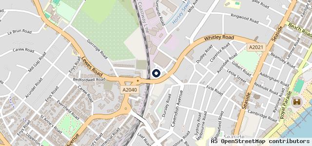 Map showing the location of ETC Auto Centre