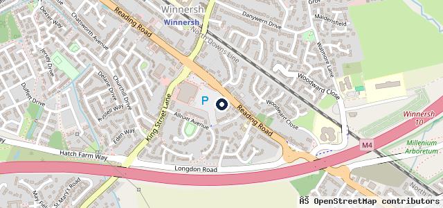 Map showing the location of Wingfield Engineering Ltd