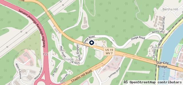 Map showing the location of Ervins Auto Repair And Towing Inc