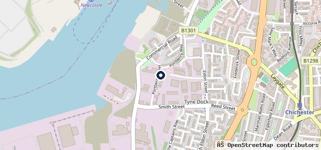 Map showing the location of R N M Autos
