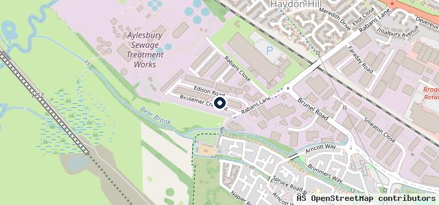 Map showing the location of AMC - Aylesbury MOT Centre Ltd