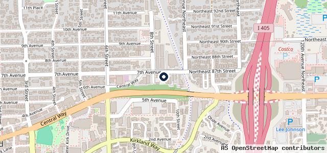 Map showing the location of Jay's Kirkland Autocare