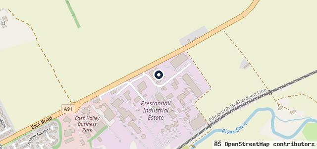 Map showing the location of Bodywyse Autocare Ltd - Eurorepar Car Service