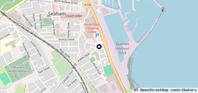 Map showing the location of Ferguson Motor Repairs