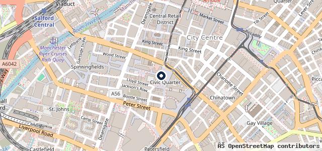 Map showing the location of CSP Detailing System