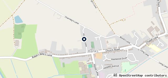 Map showing the location of Hugh Baldwin