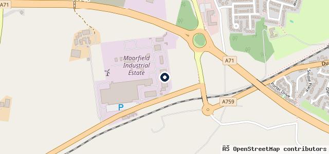 Map showing the location of Recorded Fleet Maintenance