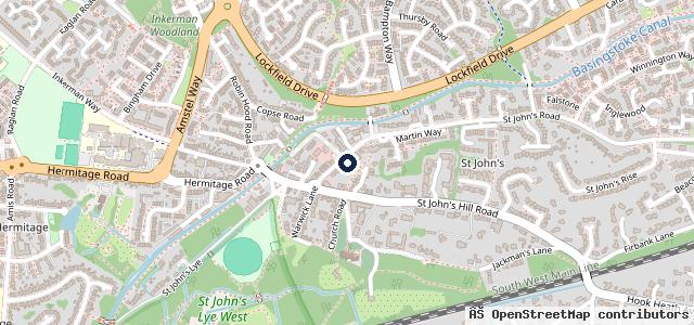 Map showing the location of iGarage | Woking