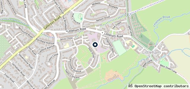 Map showing the location of R & R Motors