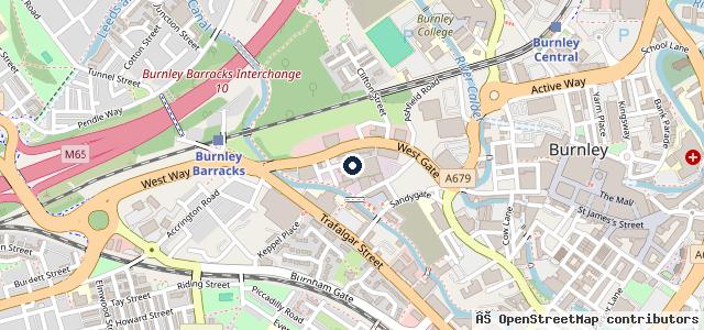 Map showing the location of M & M Motors