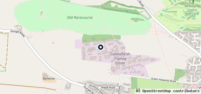 Map showing the location of Bosch Service