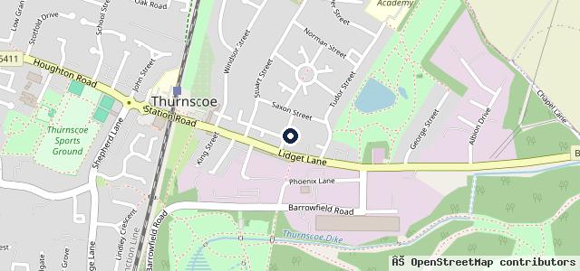 Map showing the location of The University of Manchester | Manchester