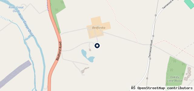 Map showing the location of Bedfordia Group PLC