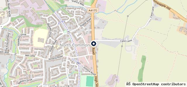 Map showing the location of Bitton Motor Company