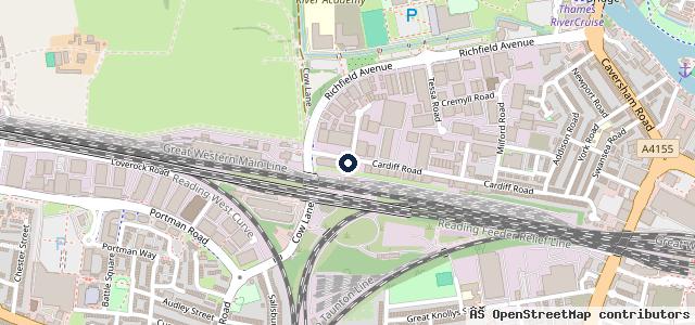 Map showing the location of FT CAR Services