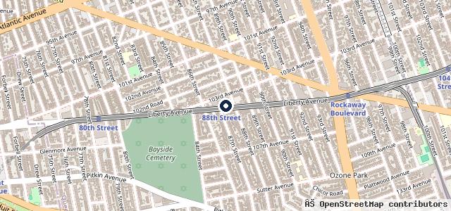 Map showing the location of Liberty Bell Car Care And Towing