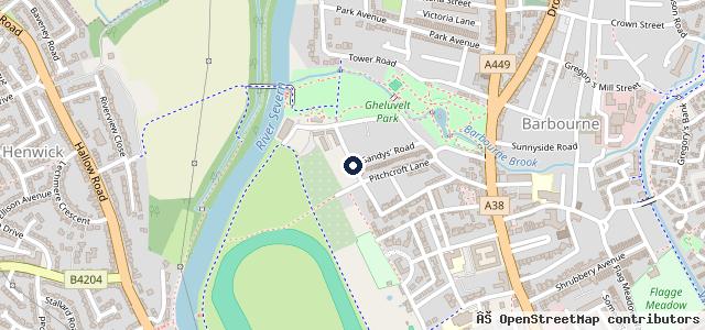 Map showing the location of Mercury Motors | South Wootton