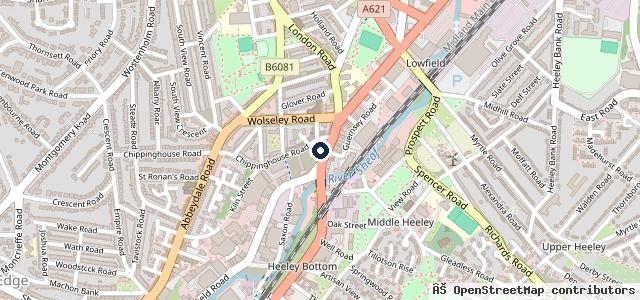 Map showing the location of Select Cars Sheffield Ltd
