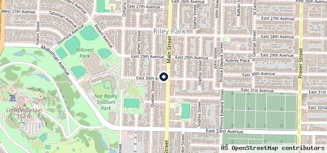 Map showing the location of Vancouver Volkswagen
