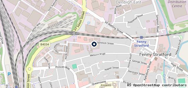 Map showing the location of The Gearbox Centre | Great Yarmouth