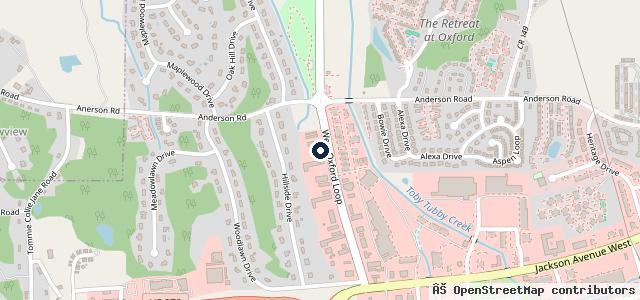Map showing the location of Cumnor Garage