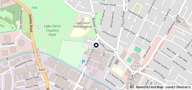 Map showing the location of Central Motors Ltd