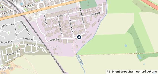 Map showing the location of Redman Autos