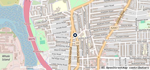 Map showing the location of Atlanta Garage Ltd Servicing and MOT Tyres Brakes Exhausts Diagnostics Car Repair