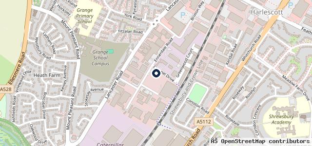 Map showing the location of RC Motors Ltd | Shrewsbury