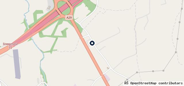 Map showing the location of Ashfield & Wilson