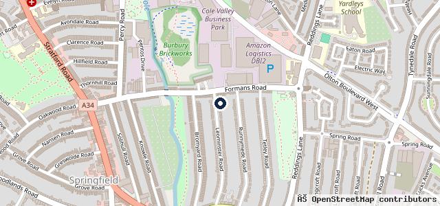 Map showing the location of Alfa Auto Services