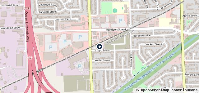 Map showing the location of Hockton's Auto Tune