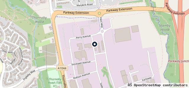 Map showing the location of AW Autoworks