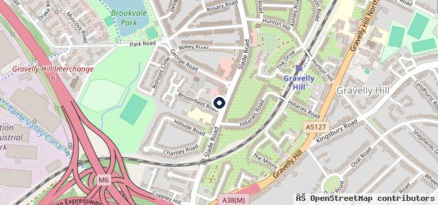 Map showing the location of ATS Euromaster Erdington