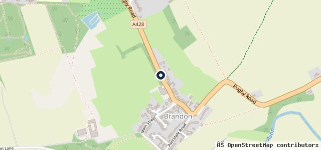 Map showing the location of Brandon Motors